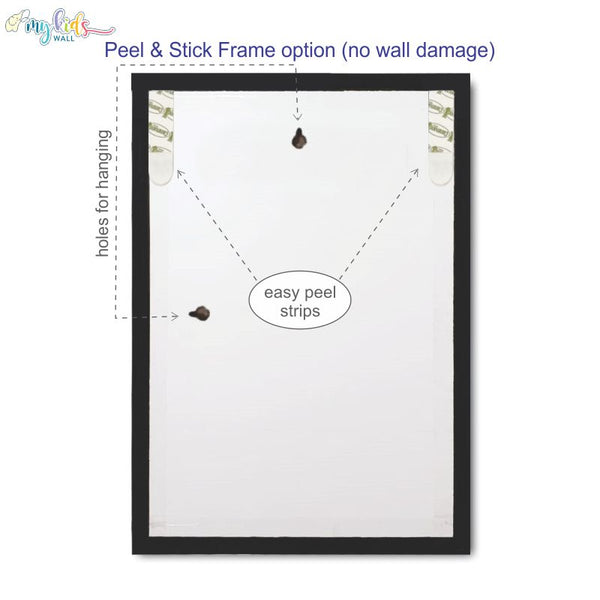 Load image into Gallery viewer, &#39;Daily Positive Affirmations&#39; Watercolor Personalized Wall Art (Big Frame)
