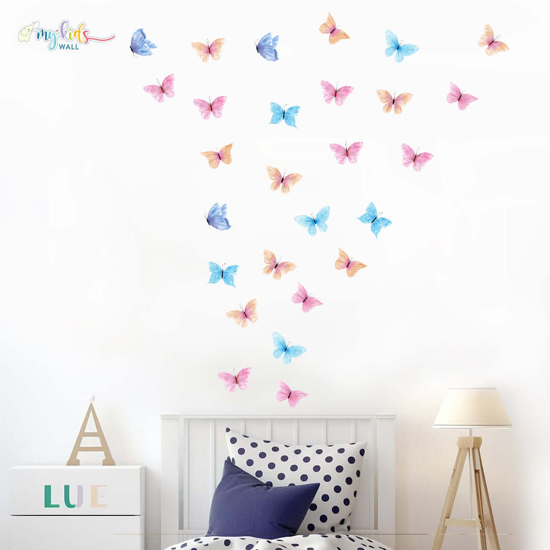 Colorful Butterflies Wall Stickers