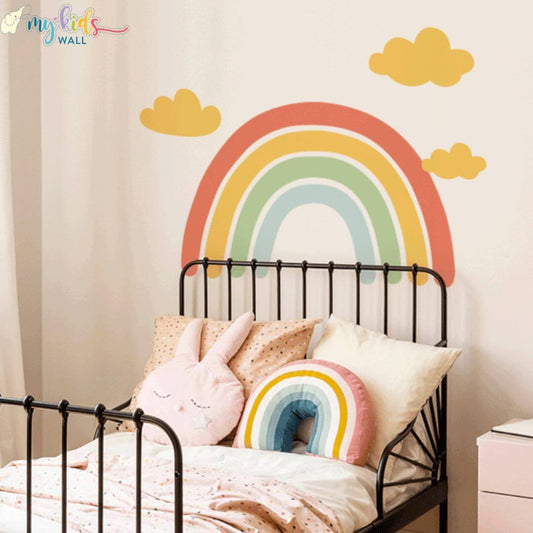 Wish on a Rainbow Personalised Wall Stickers