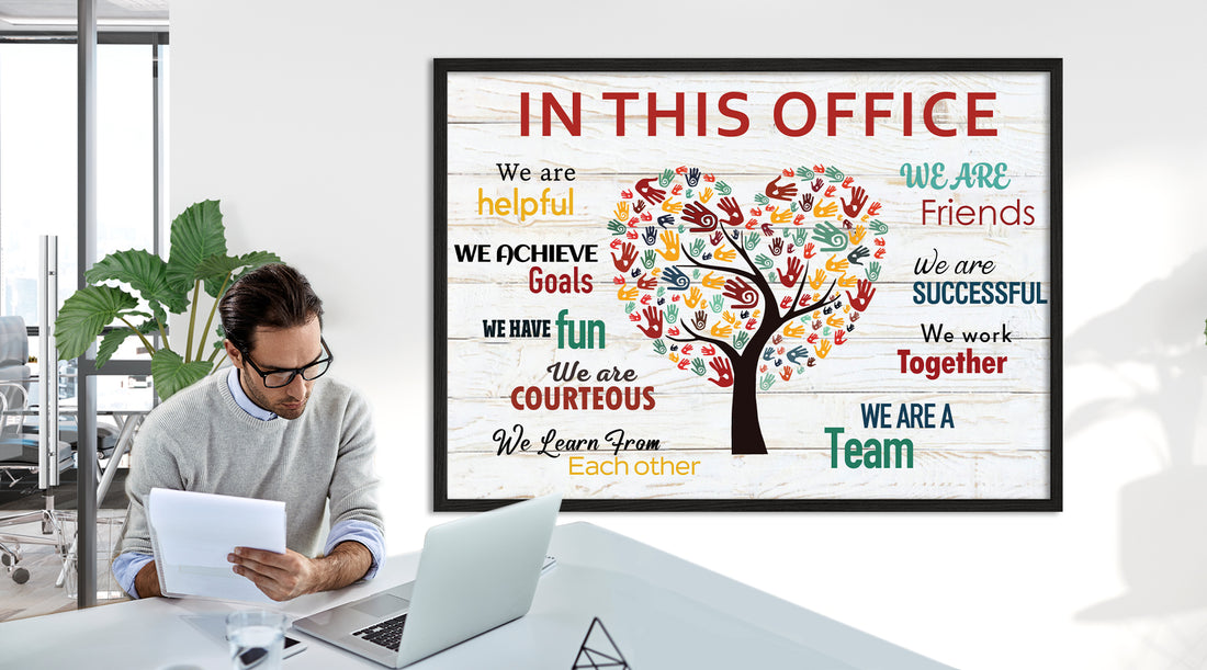 Tips For Stunning Office Wall Decor – Transform Your Workspace