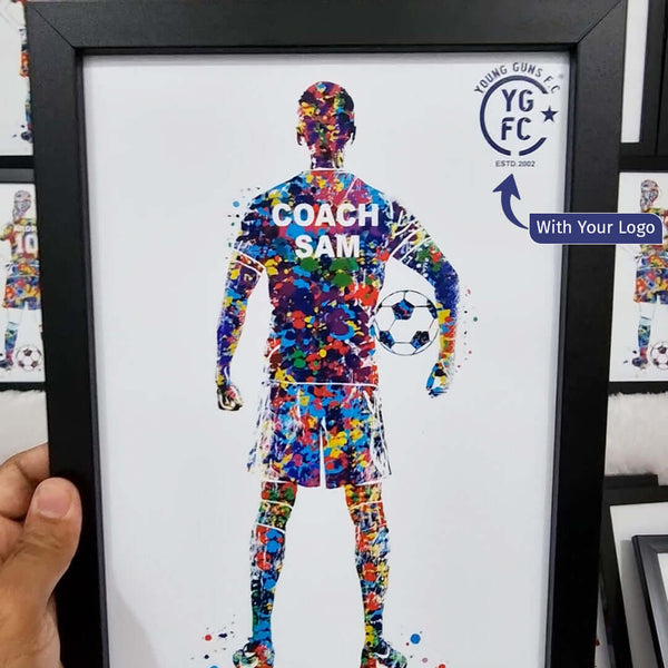 Birthday return gifts Customised with logo  black wall frame