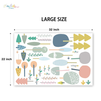 Calming Trees Wall Stickers