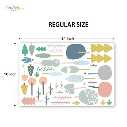 Calming Trees Wall Stickers