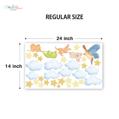 Cute Australian Animals Personalized Wall Stickers