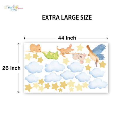 Cute Australian Animals Personalized Wall Stickers