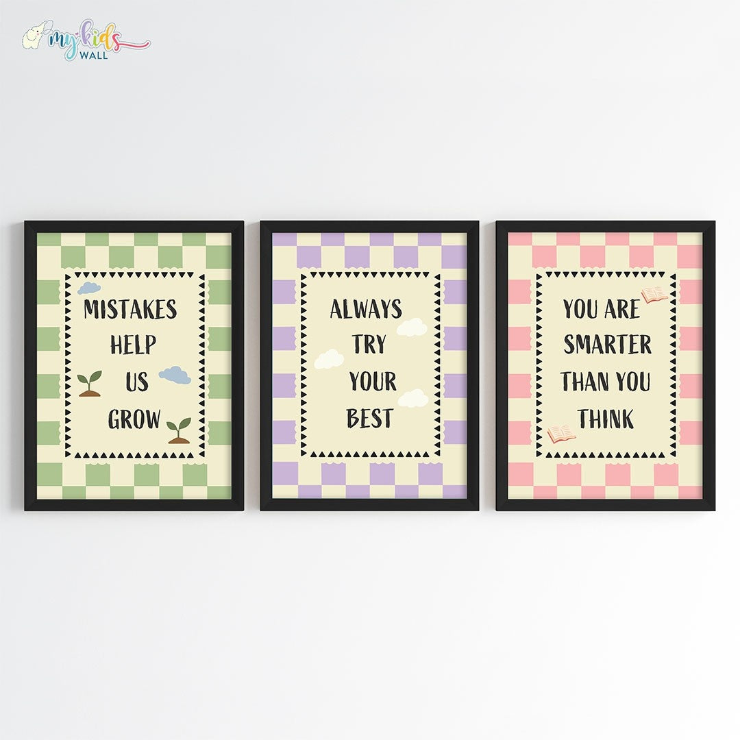 Daily Positive Affirmations Wall Art (Framed)