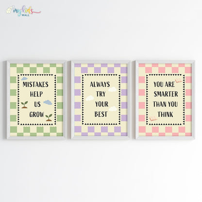 Daily Positive Affirmations Wall Art (Framed)