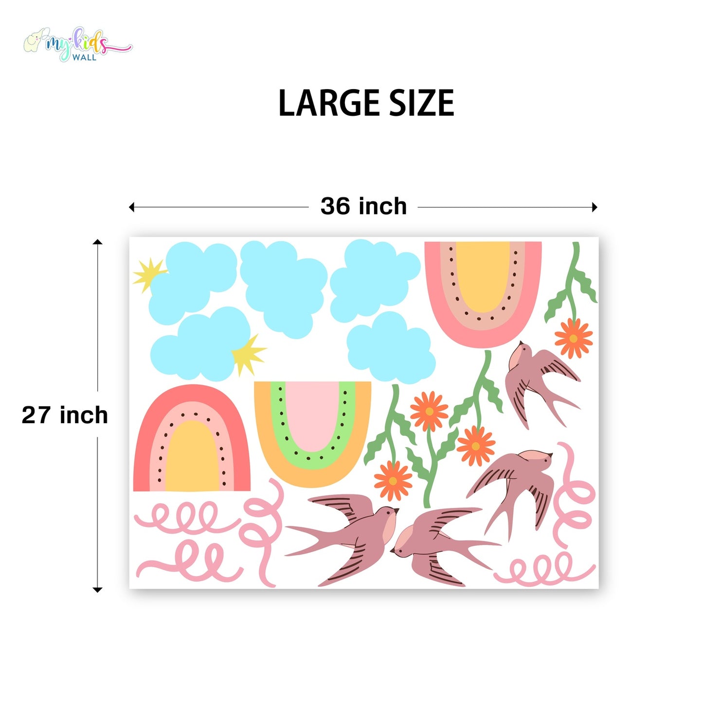 Daily Whimsical Magical Personalized Wall Stickers