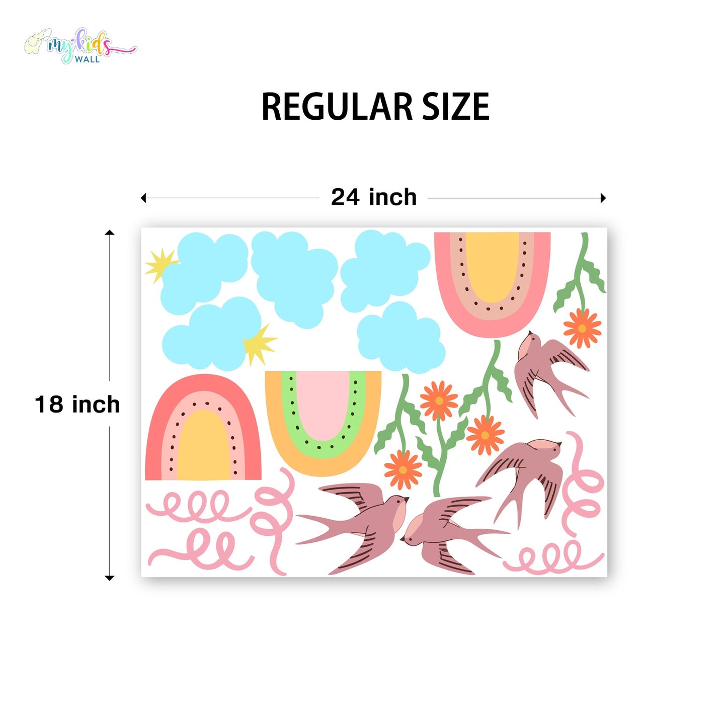 Daily Whimsical Magical Personalized Wall Stickers
