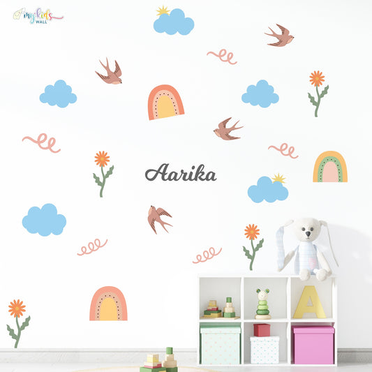 Daily Whimsical Magical Personalized Wall Stickers