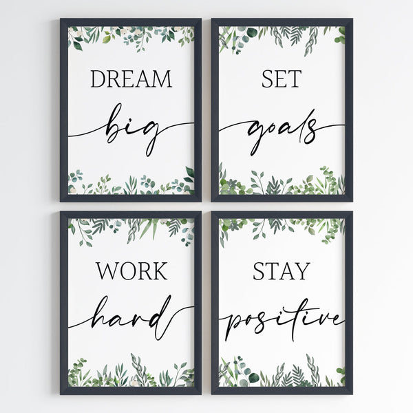 Load image into Gallery viewer, &#39;Daily Inspiration &amp; Motivation&#39; Wall Art (Big Frames)
