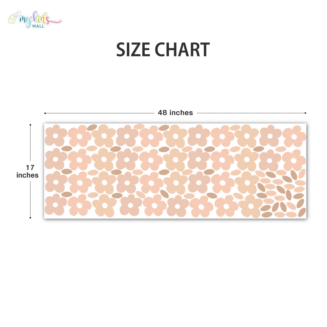 Daisy Floral Wall Stickers