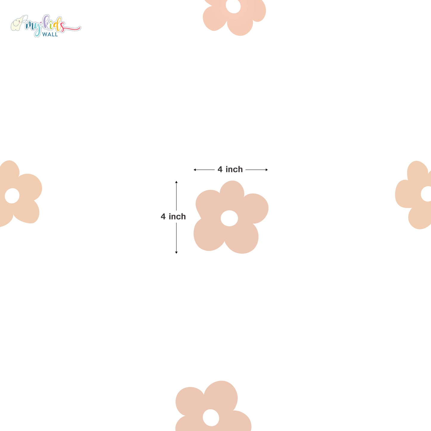 Daisy Floral Wall Stickers