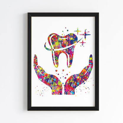 Dental Care Tribute Wall Art (Framed)