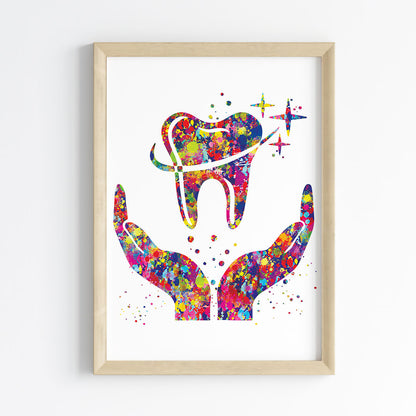 Dental Care Tribute Wall Art (Framed)