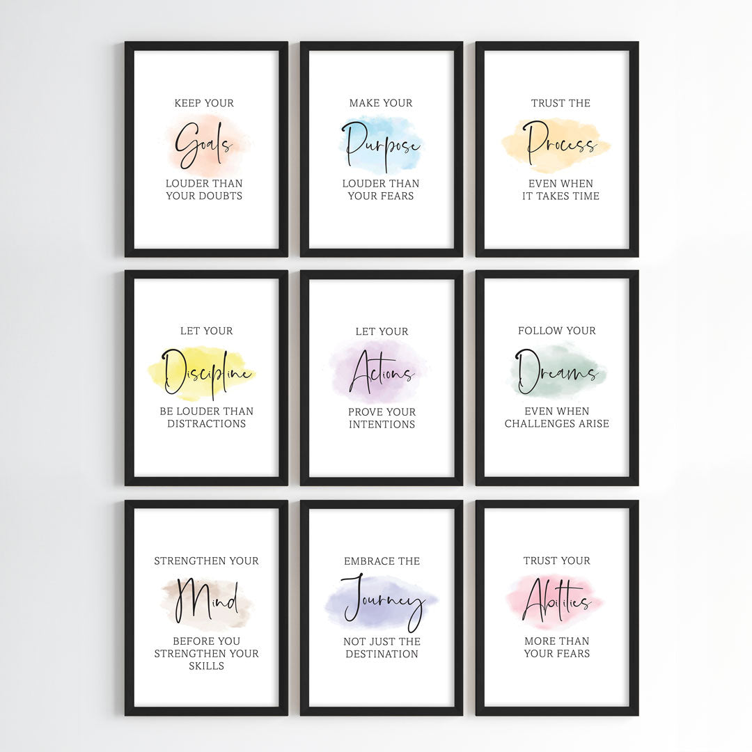 Empower Your Mind Wall Art (Framed)