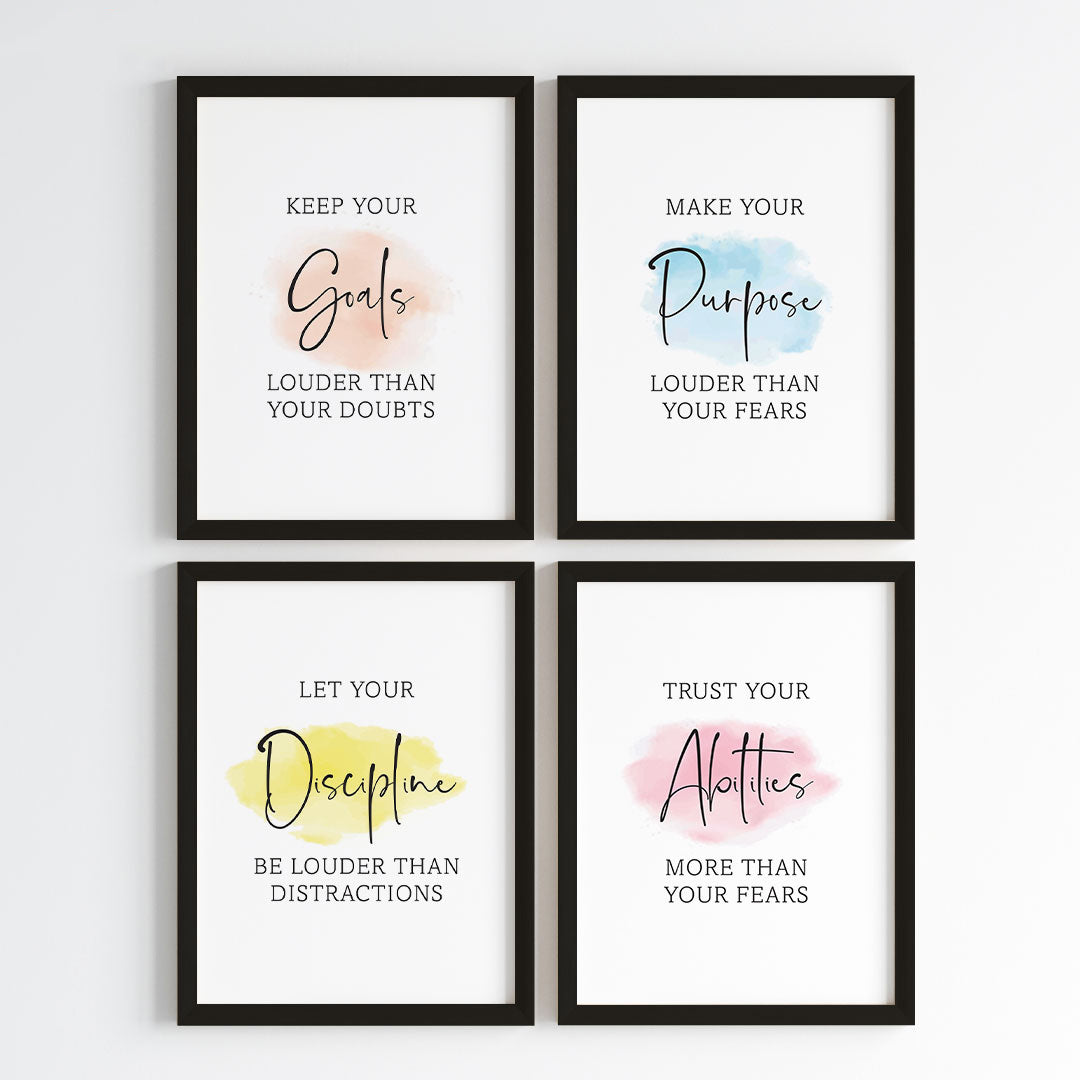 Empower Your Mind Wall Art (Framed)