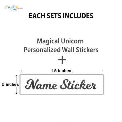 Magical Unicorn Wall Stickers