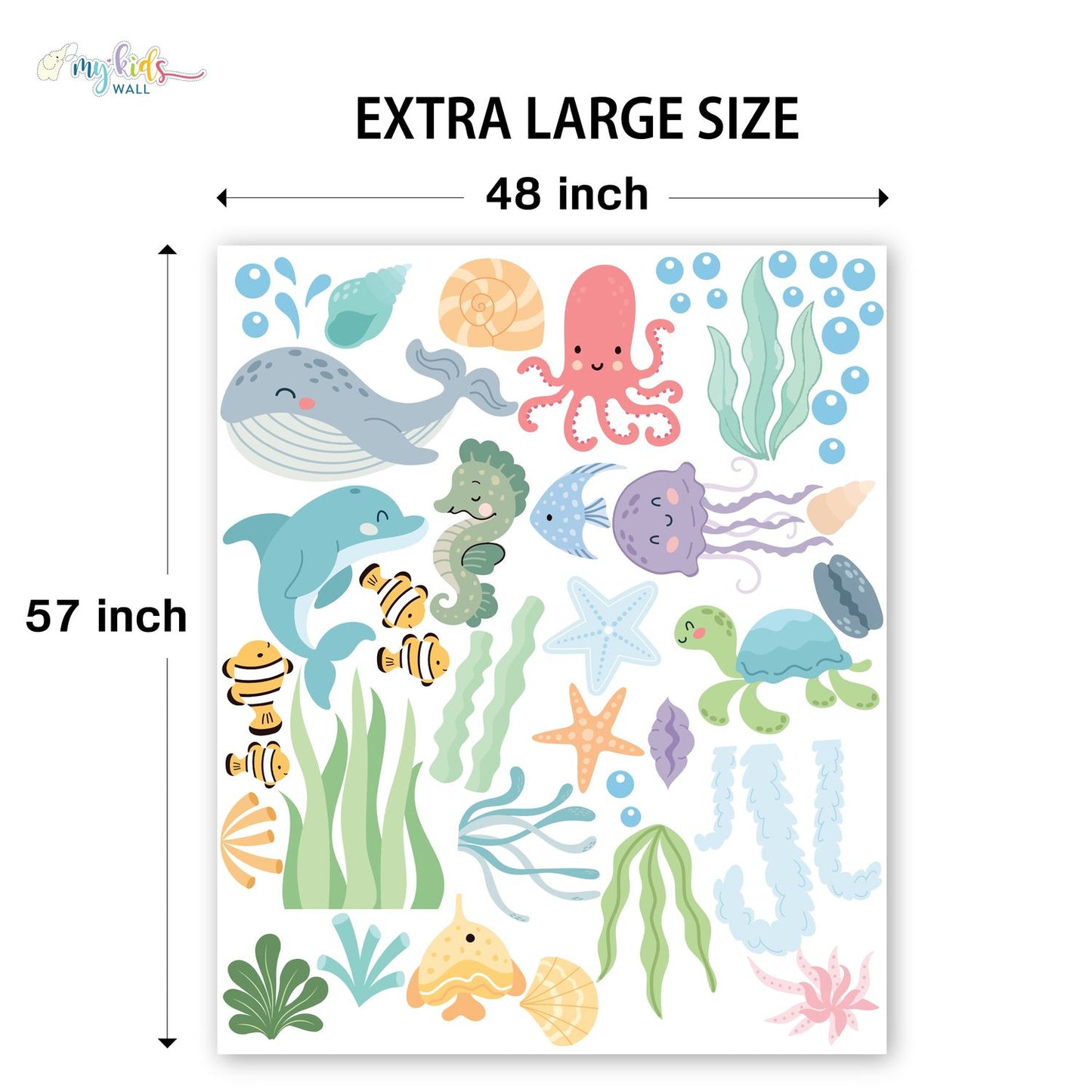 Ocean Adventures Personalized Wall Stickers