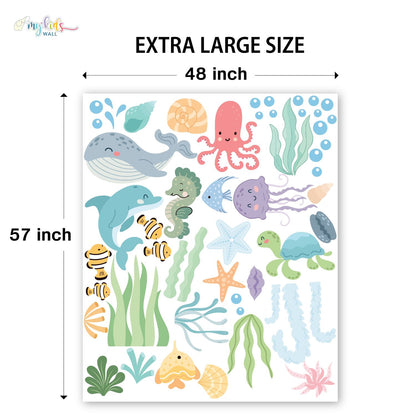 Ocean Adventures Personalized Wall Stickers