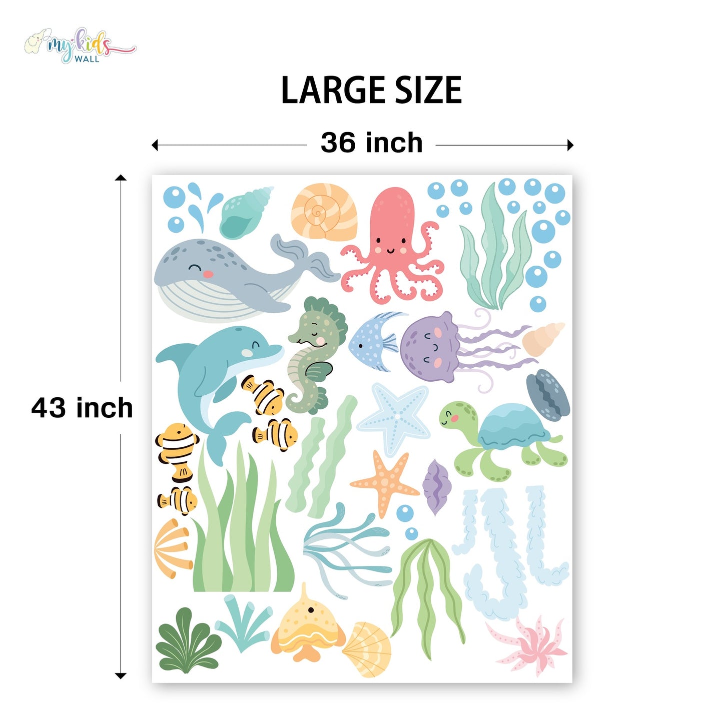 Ocean Adventures Personalized Wall Stickers