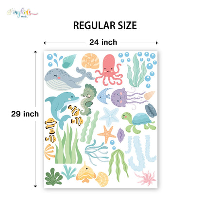 Ocean Adventures Personalized Wall Stickers