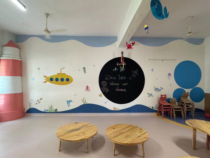 Underwater Submarine Adventure Personalized Wall Stickers