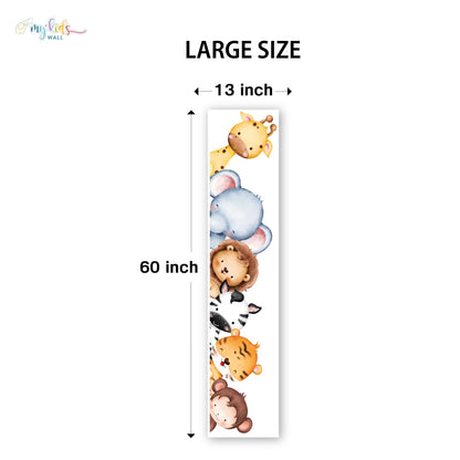 Peeping Jungle Animals Door & Wall Stickers (New)
