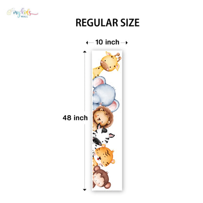Peeping Jungle Animals Door & Wall Stickers (New)