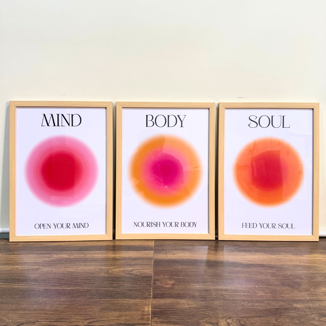 Positive Aura Wall Art (Framed)