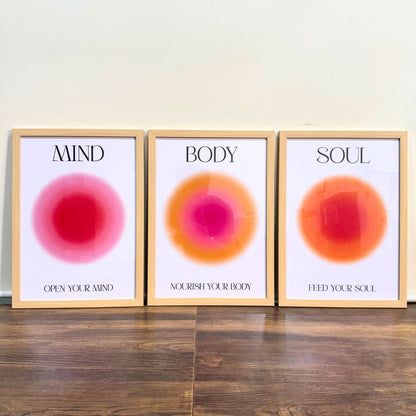 Positive Aura Wall Art (Framed)