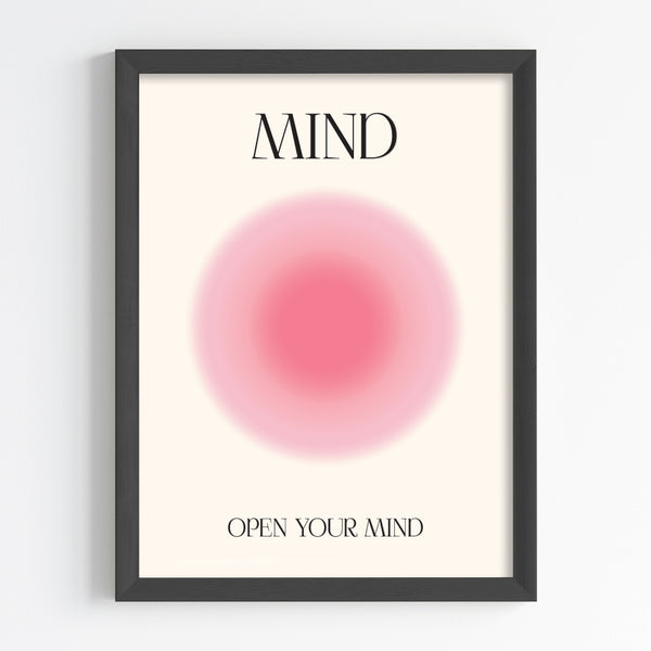 Load image into Gallery viewer, &#39;Positive Aura&#39; Mind-Body-Soul Wall Art (Framed Set of 3)
