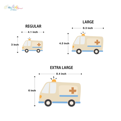Transportation Fun Personalized Wall Stickers
