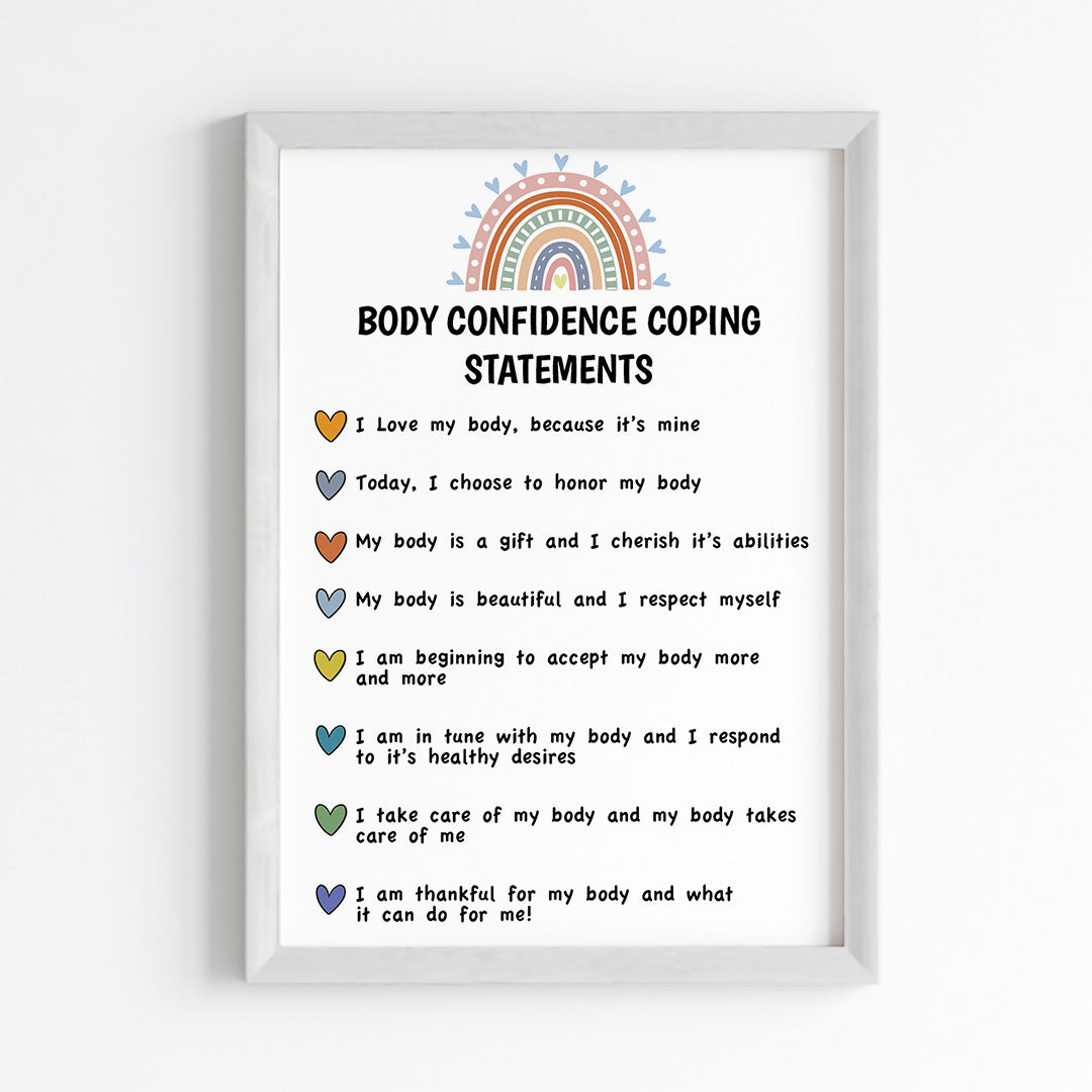 Body Confidence Coping Wall Art (Framed)