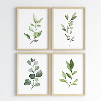 Botanical Bliss Wall Art (Framed Set of 4)