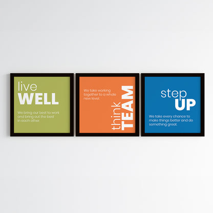 Our Office Culture Wall Art (Framed)