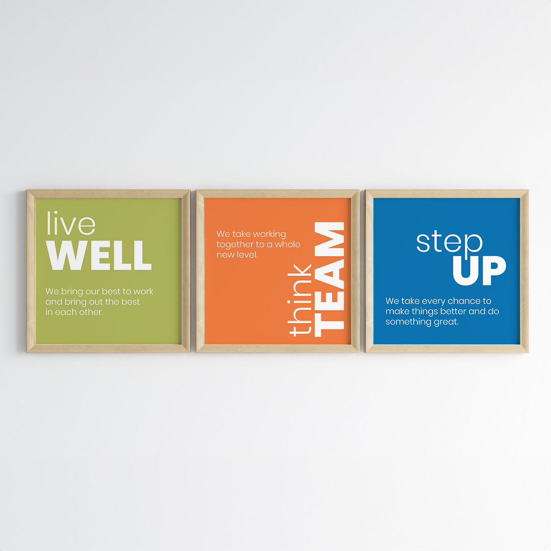 Our Office Culture Wall Art (Framed)