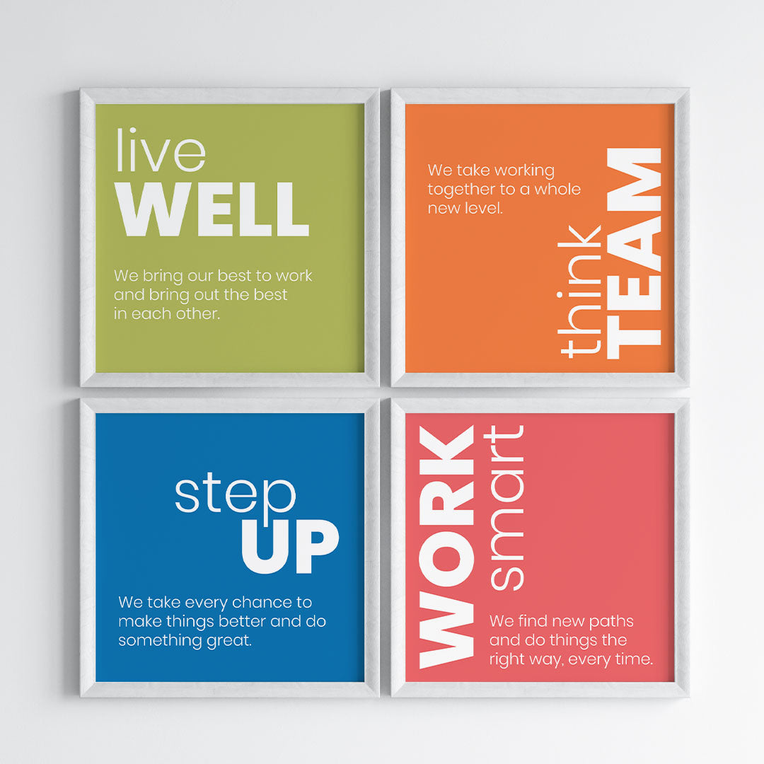 Our Office Culture Wall Art (Framed)
