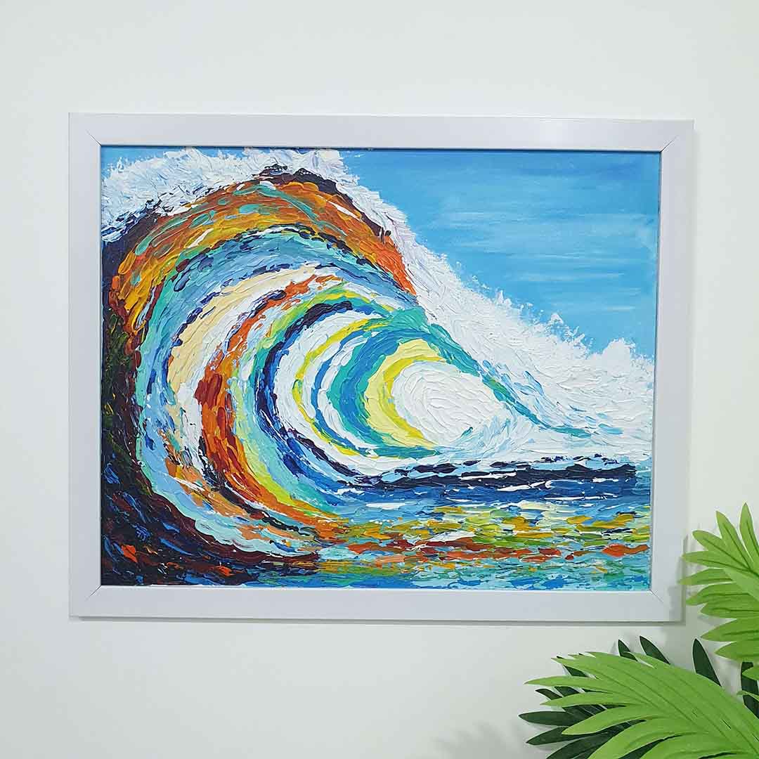 Hand Painted Canvas Wall Painting