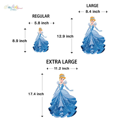 Disney Princess Castle Personalized Wall Stickers