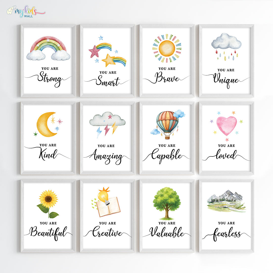 Empower Yourself Motivational Wall Art (Framed)