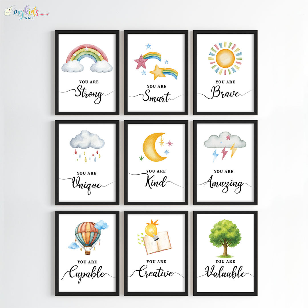 Empower Yourself Motivational Wall Art (Framed)