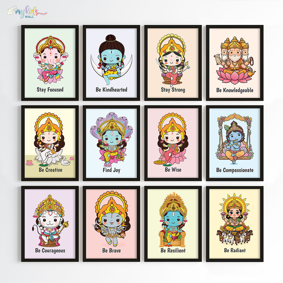 Everyday Divine Values Godly Wall Art (Framed)