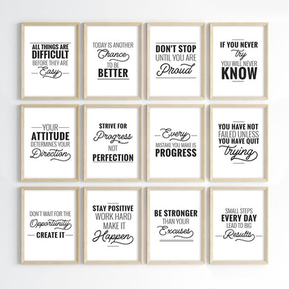 Everyday Inspiration Wall Art (Framed)