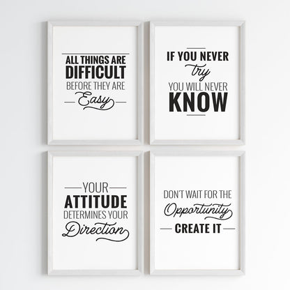 Everyday Inspiration Wall Art (Framed)