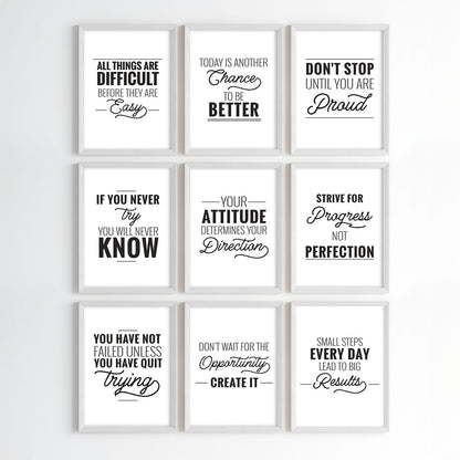 Everyday Inspiration Wall Art (Framed)