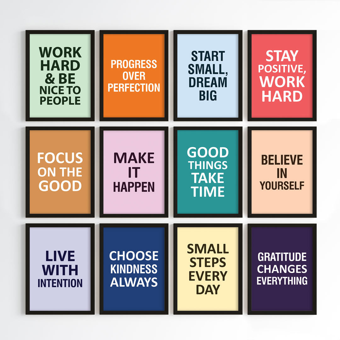 Everyday Wins Wall Art (Framed)