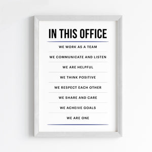 Chartered Accountant's Office Wall Art