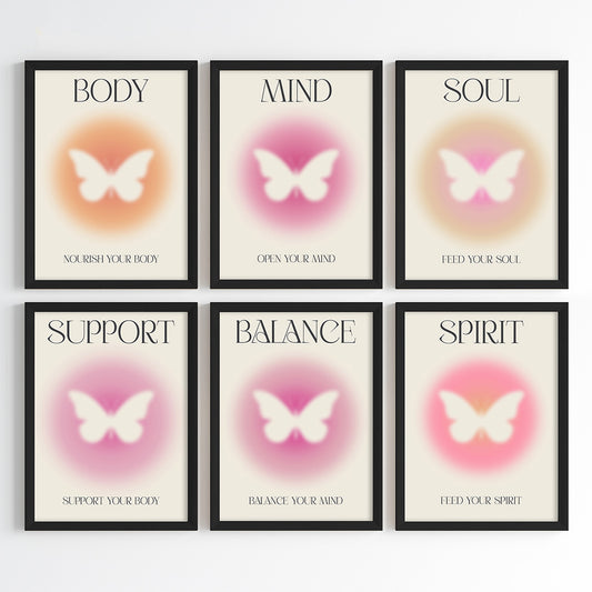 Grow & Glow Aura Wall Art (Framed)