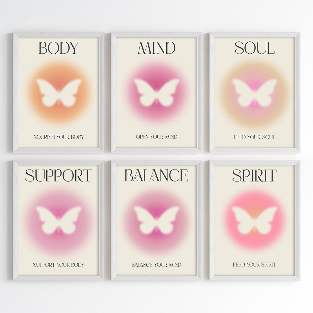 Grow & Glow Aura Wall Art (Framed)